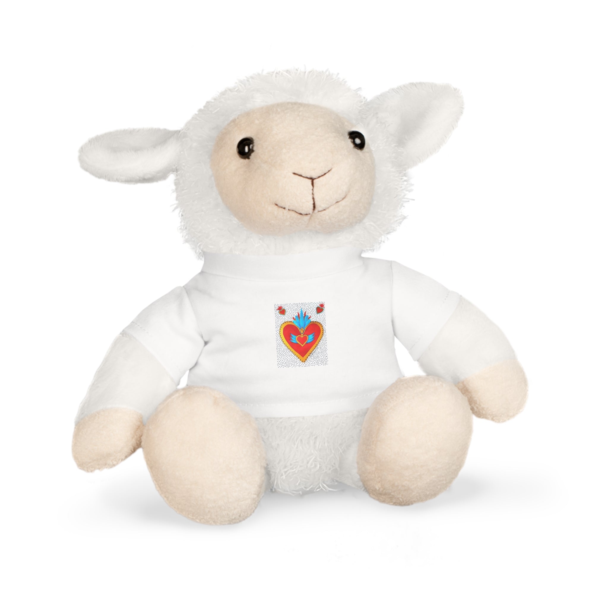 Corazón de Hojalata — Folk Art Plush Bear | Alma Ligera