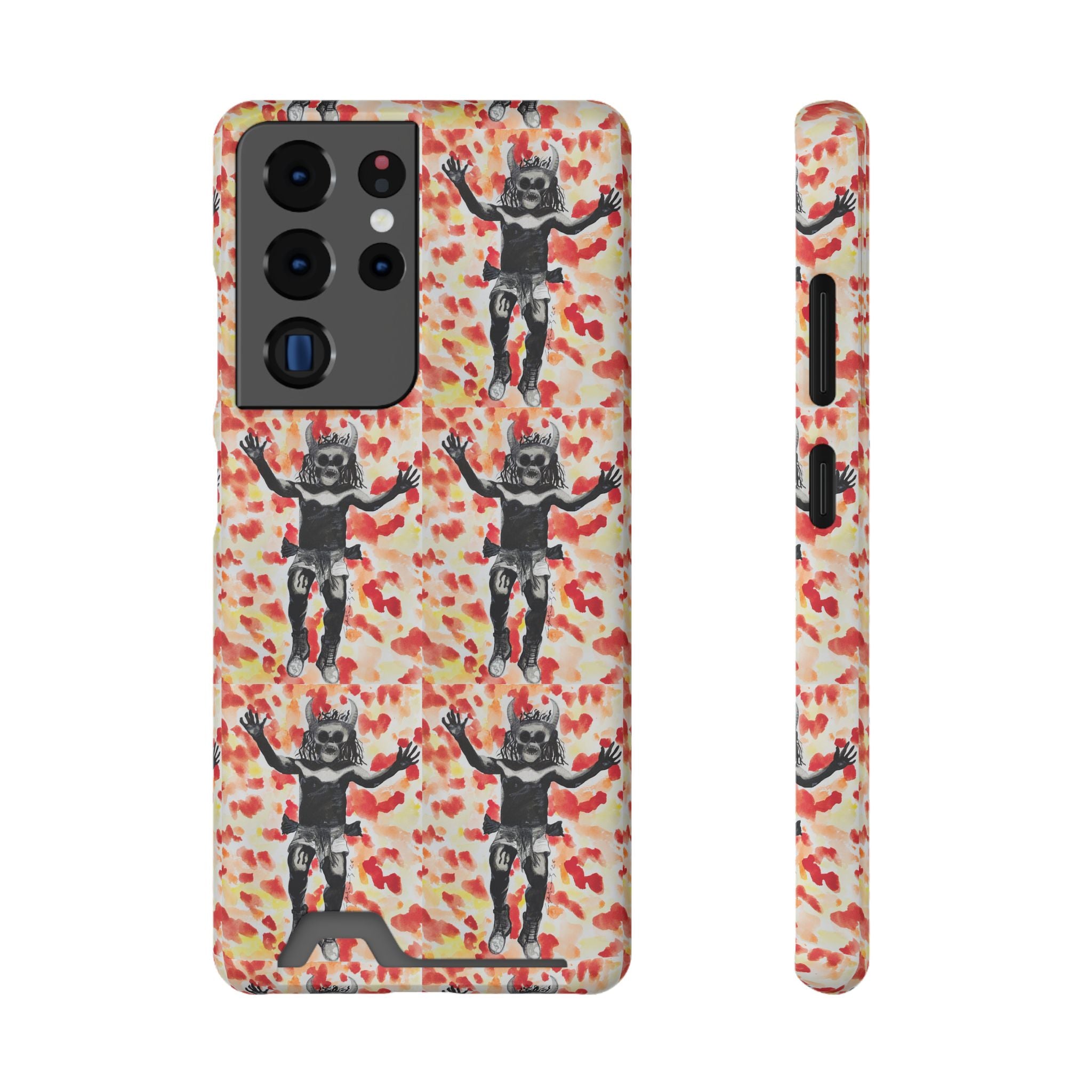 Diablo de Tilcajete — Phone Case with Card Holder | Alma Ligera