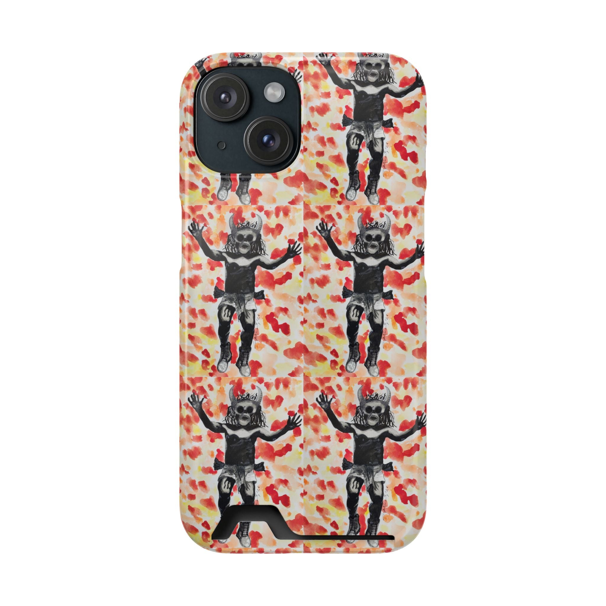 Diablo de Tilcajete — Phone Case with Card Holder | Alma Ligera