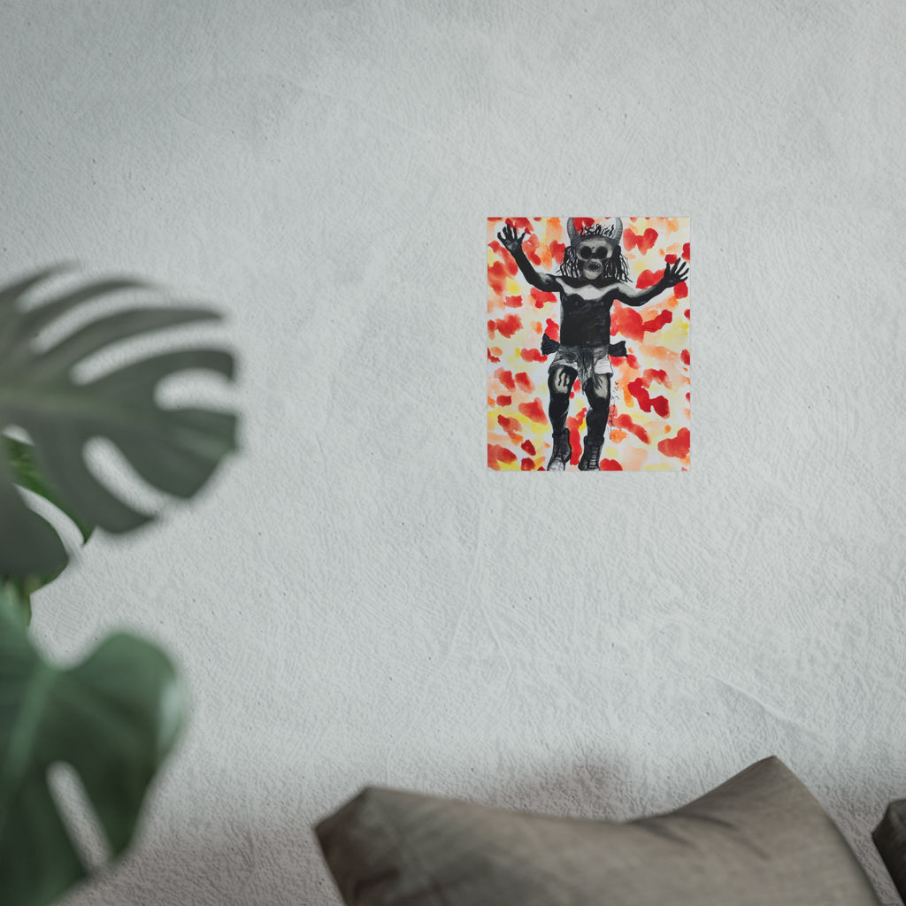 Diablo de Tilcajete — Fine Art Poster | Alma Ligera