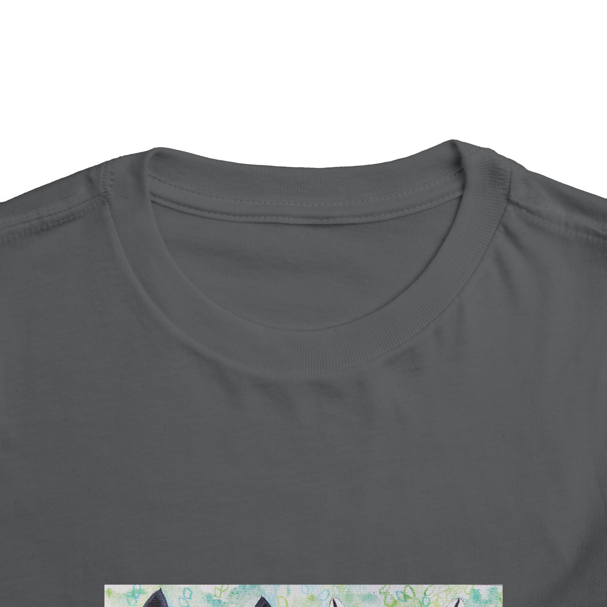 Toddler Tee — Colorful Folk Deer Illustration Kids Shirt