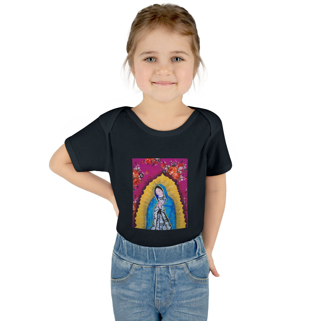 Our Lady of Guadalupe Baby Bodysuit – Infant Catholic Religious Onesie