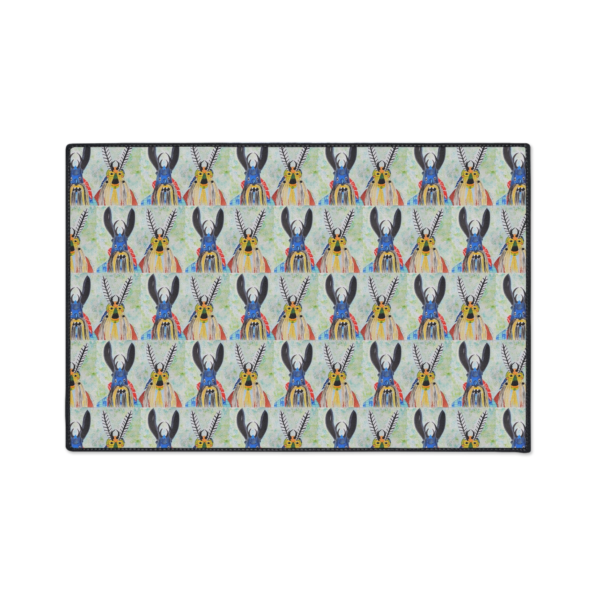 Diablos de Ixtlahuaca â€” Floor Mat | Alma Ligera