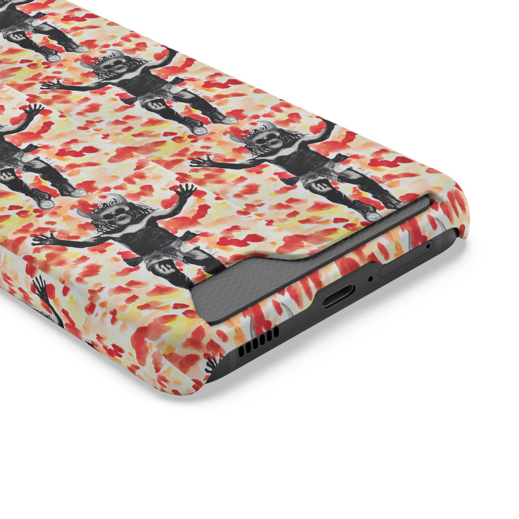 Diablo de Tilcajete â€” Phone Case with Card Holder | Alma Ligera