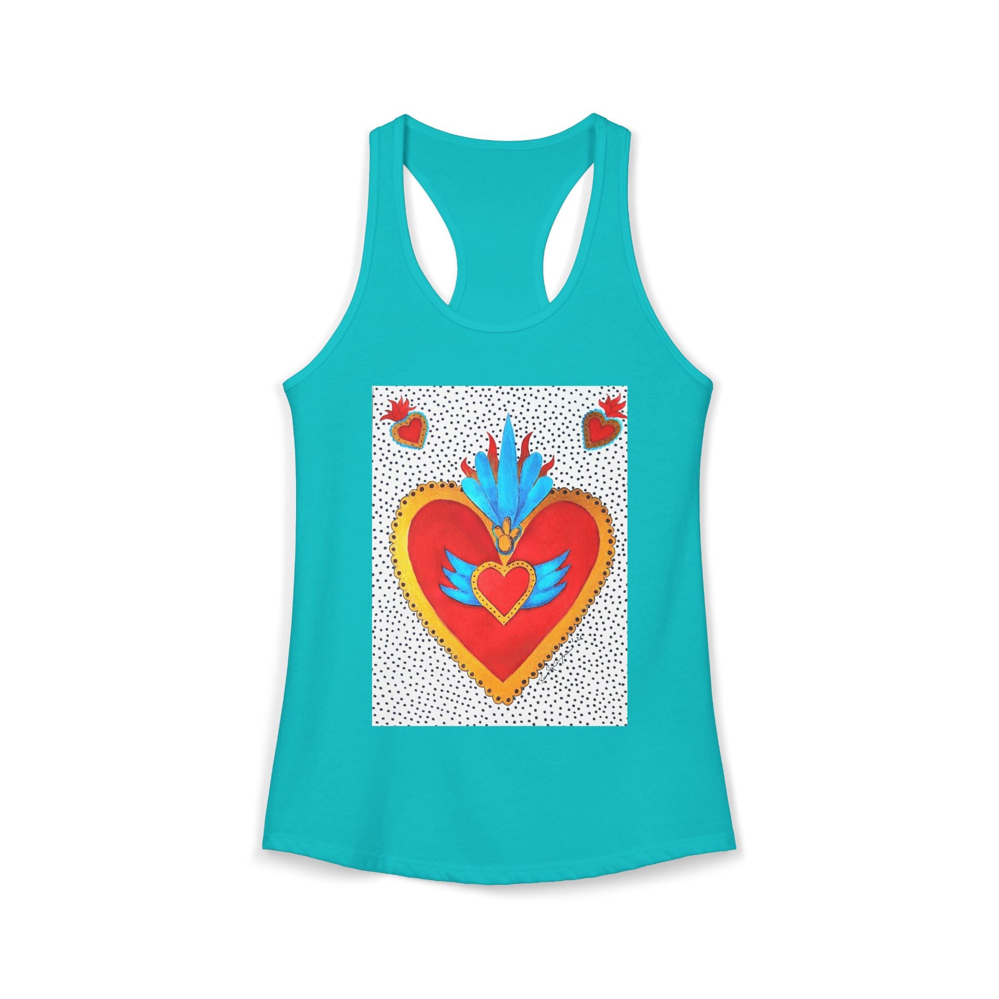 Corazón de Hojalata — Women's Racerback Tank | Alma Ligera