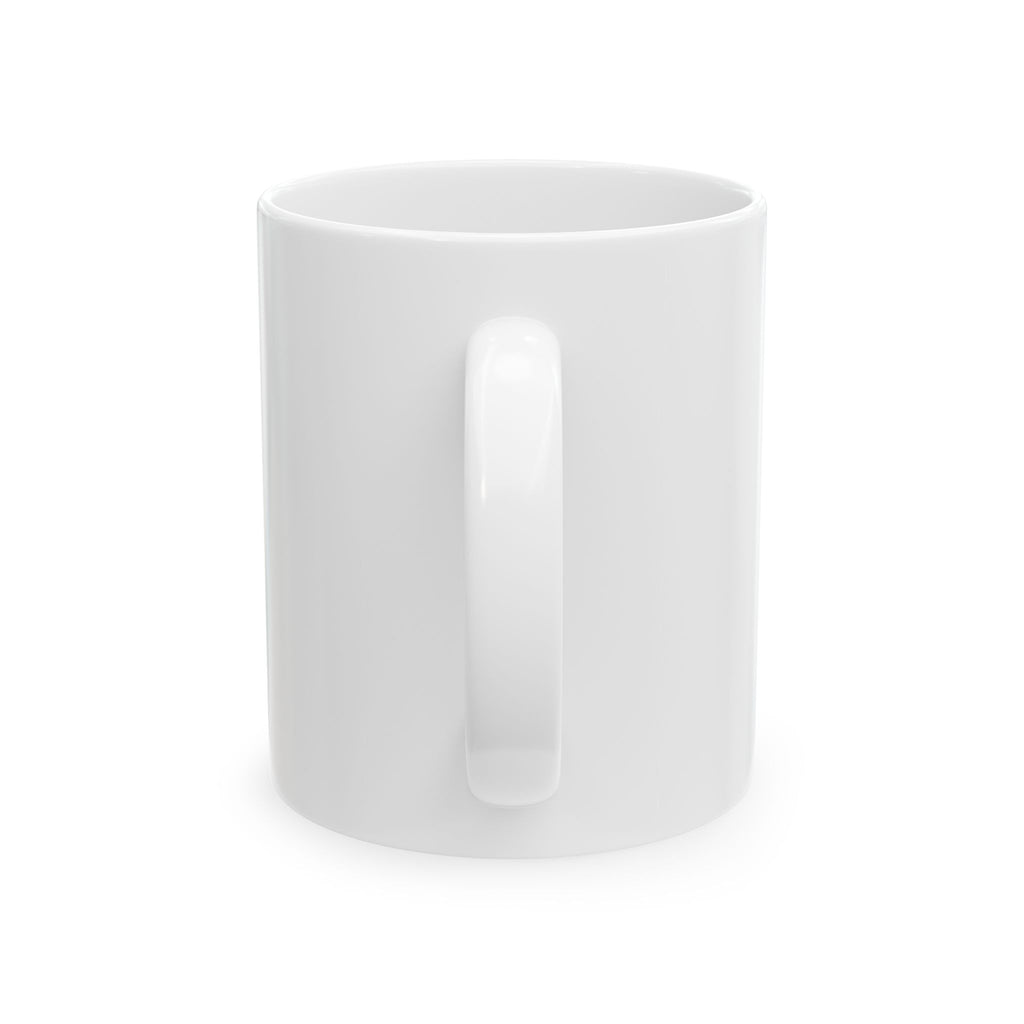 Tasse en céramique « Heart Folk Art » — Motif Cœur Sacré vif (325 ml et 443 ml)