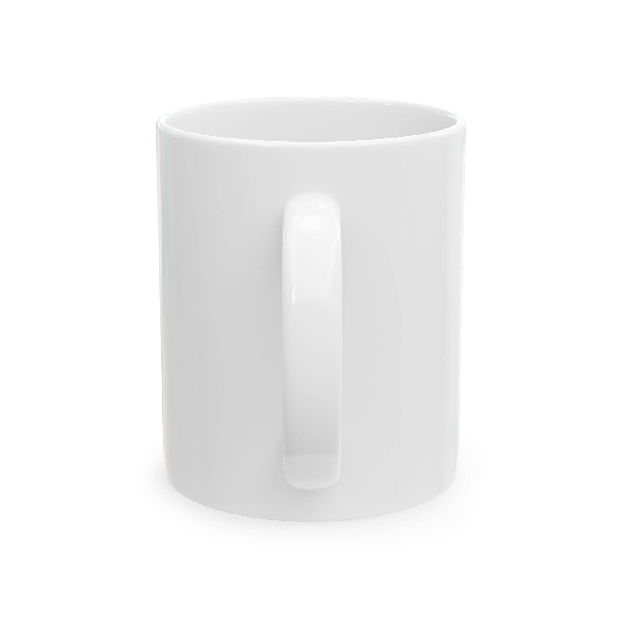 Tasse en céramique « Heart Folk Art » — Motif Cœur Sacré vif (325 ml et 443 ml)