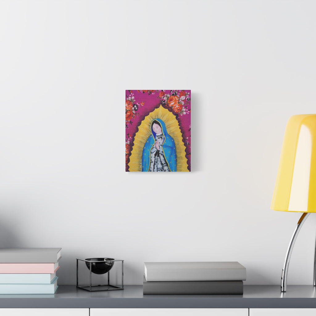 Our Lady of Guadalupe Matte Stretched Canvas Wall Art