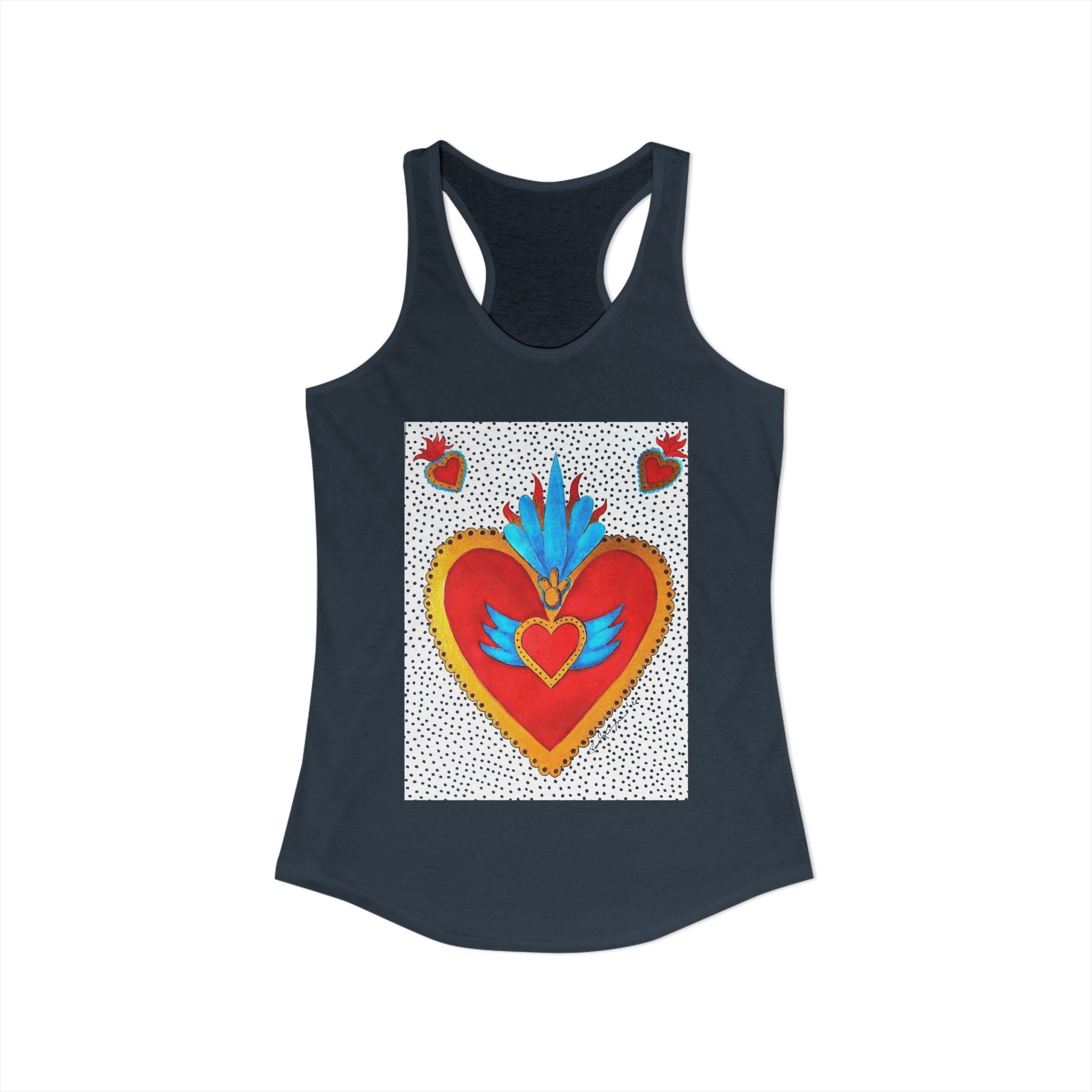 Corazón de Hojalata — Women's Racerback Tank | Alma Ligera