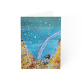 Greeting Card — Abstract Ocean Sky Art Card (Single or Multi-Pack)