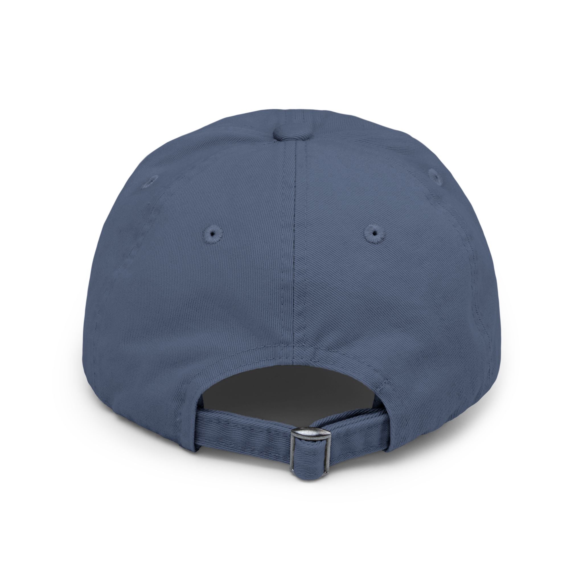 Distressed Cap — Sacred Flaming Heart Patch Baseball Hat