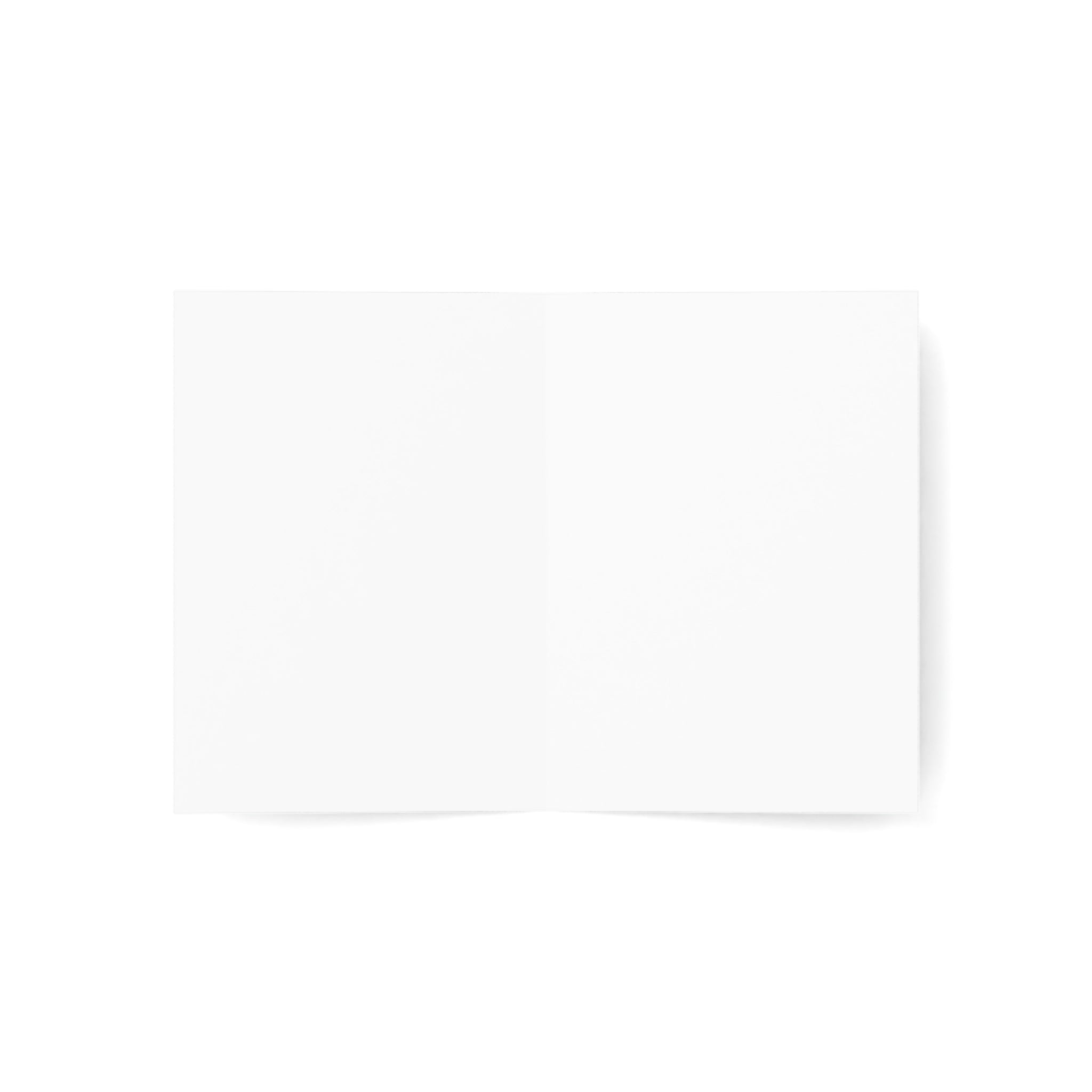 Abstract Pop Portrait Greeting Card — Vibrant Art Note Cards (1/10/30/50 pcs)