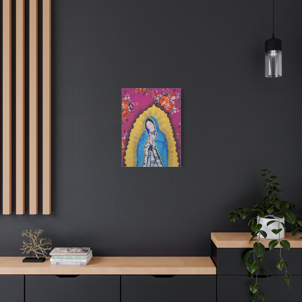 Our Lady of Guadalupe Matte Stretched Canvas Wall Art