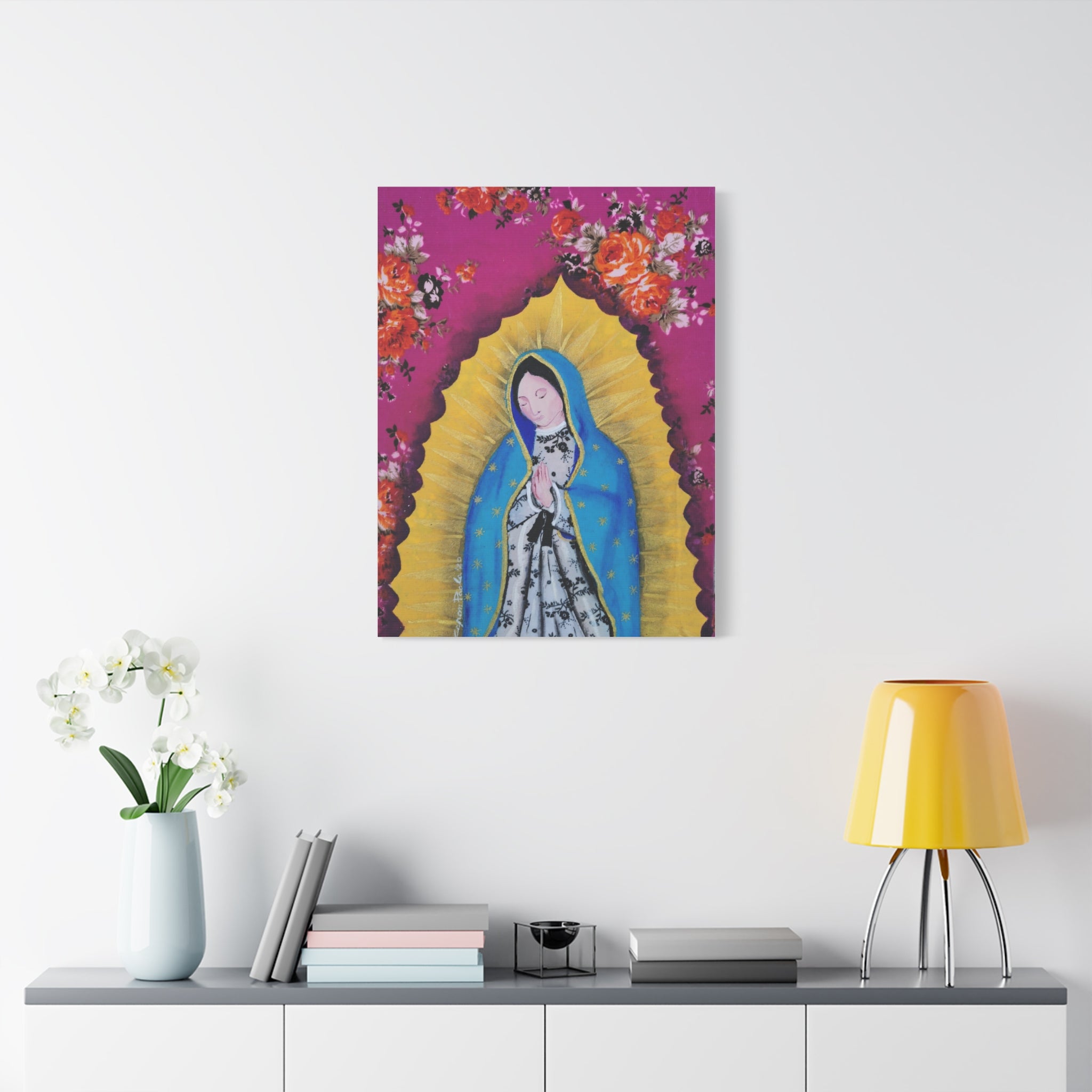Our Lady of Guadalupe Matte Stretched Canvas Wall Art