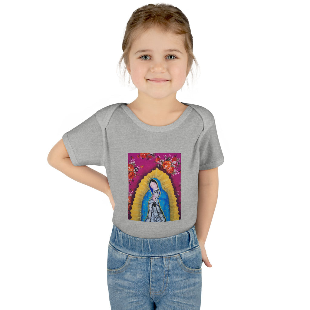 Our Lady of Guadalupe Baby Bodysuit – Infant Catholic Religious Onesie
