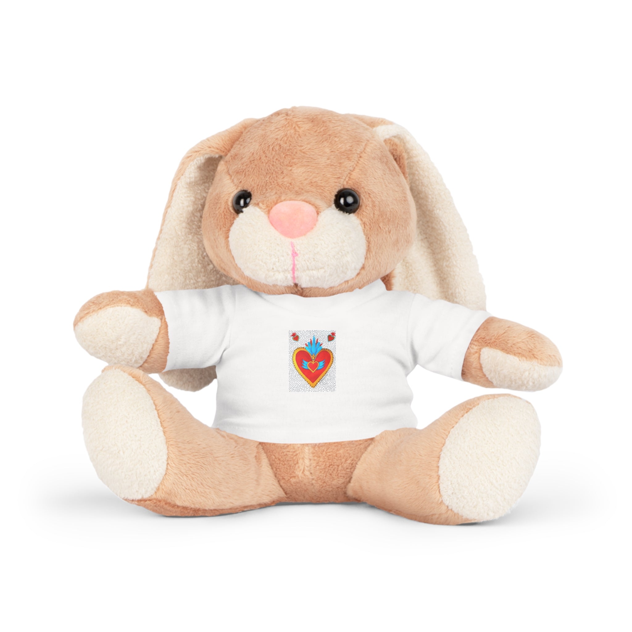 Corazón de Hojalata — Folk Art Plush Bear | Alma Ligera