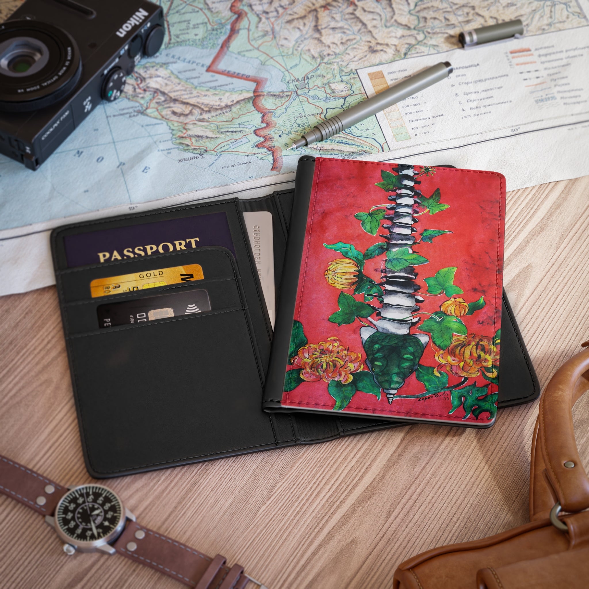 Energía Infinita — Passport Cover | Alma Ligera