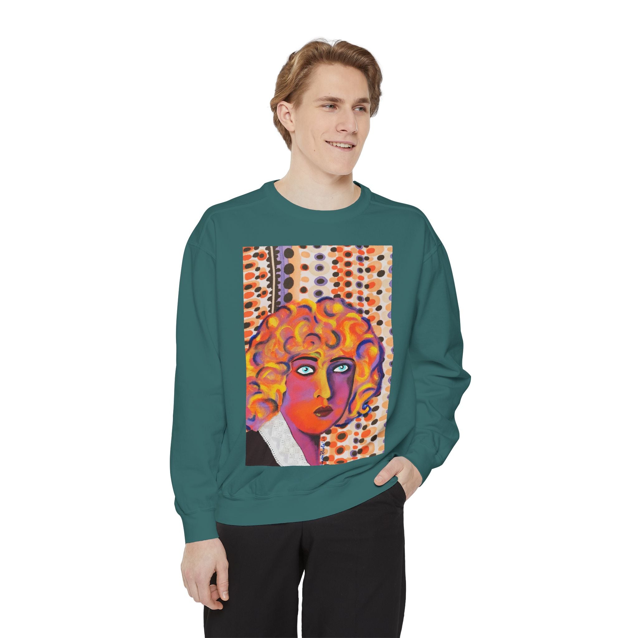 Nahui Olin — Portrait Crewneck Sweatshirt | Alma Ligera