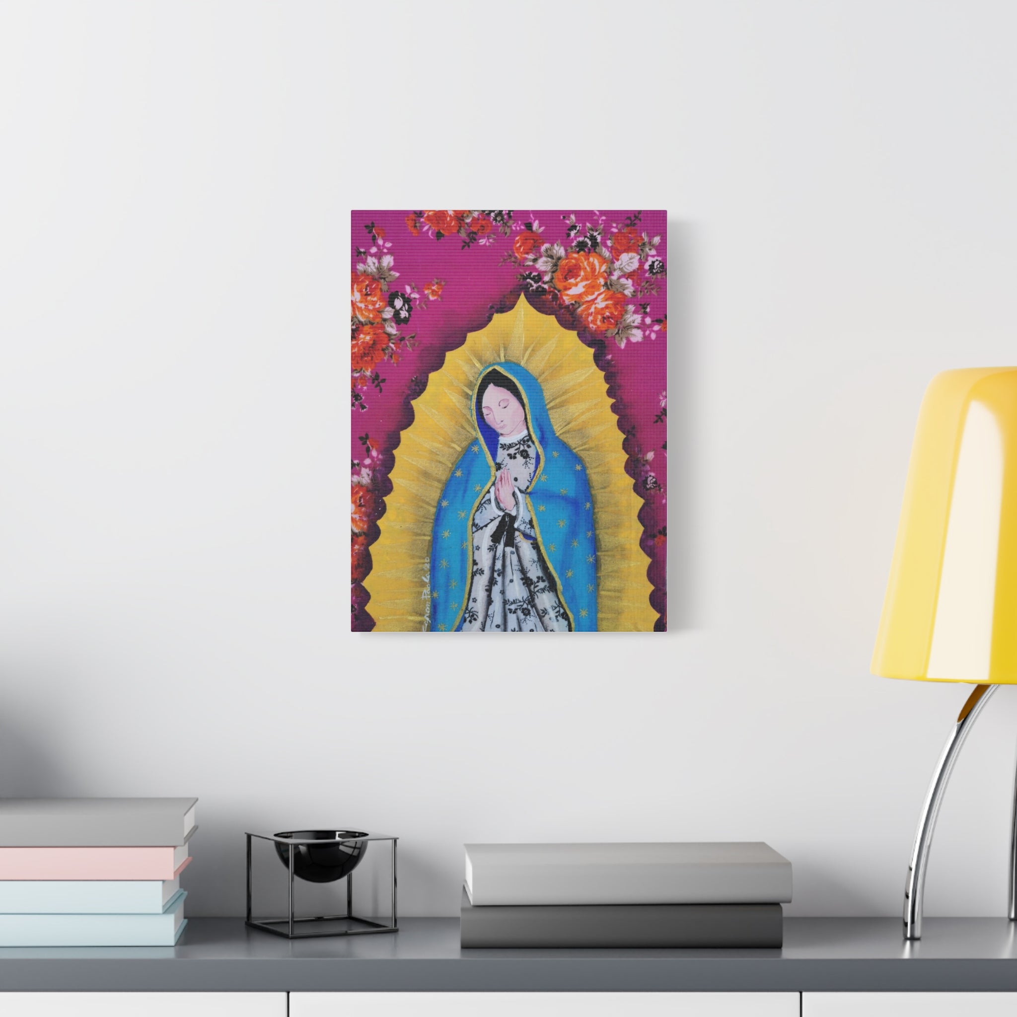 Our Lady of Guadalupe Matte Stretched Canvas Wall Art