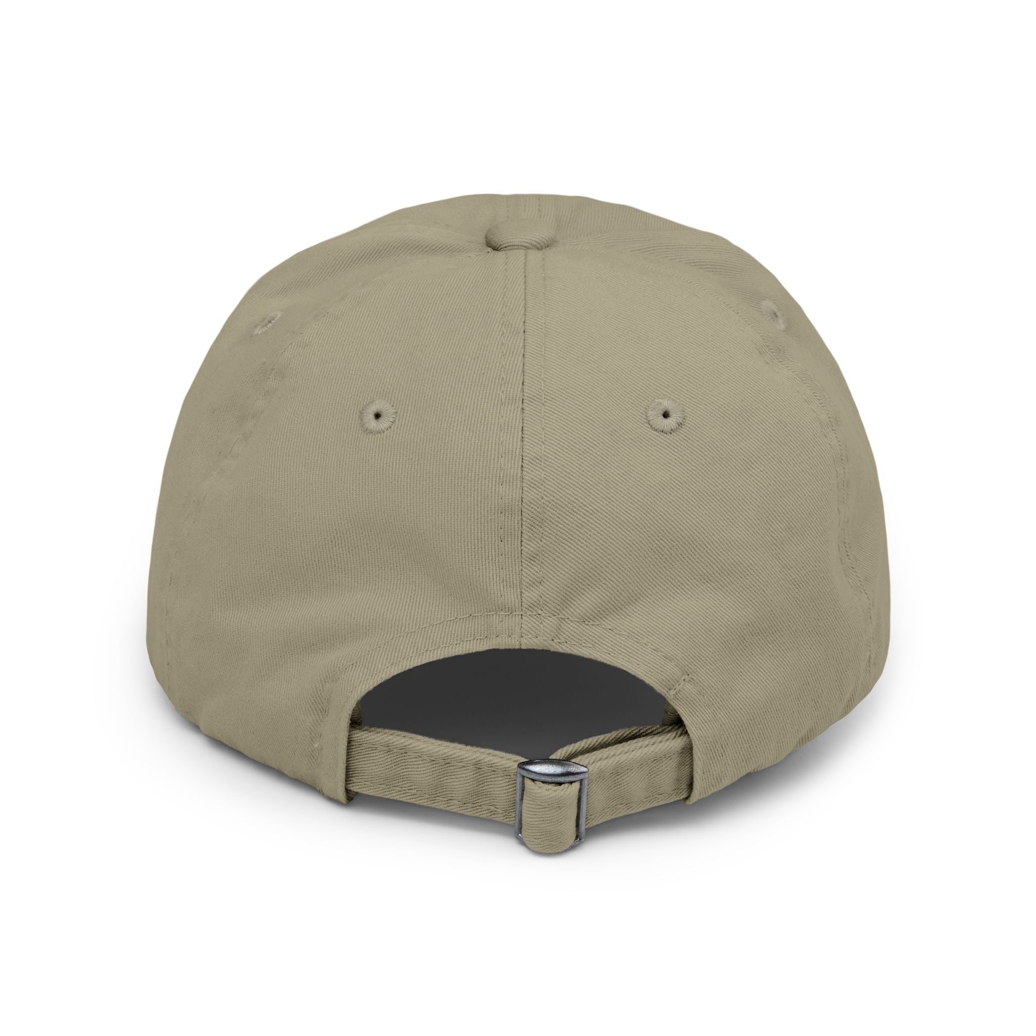 Distressed Cap — Sacred Flaming Heart Patch Baseball Hat
