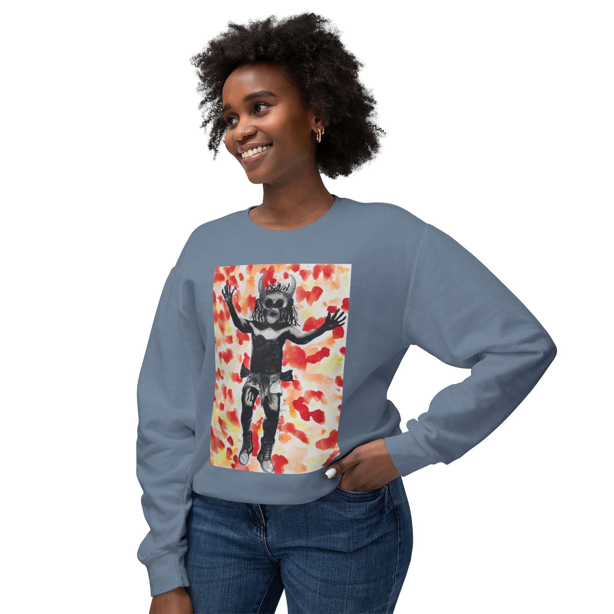 Diablo de Tilcajete — Crewneck Sweatshirt | Alma Ligera