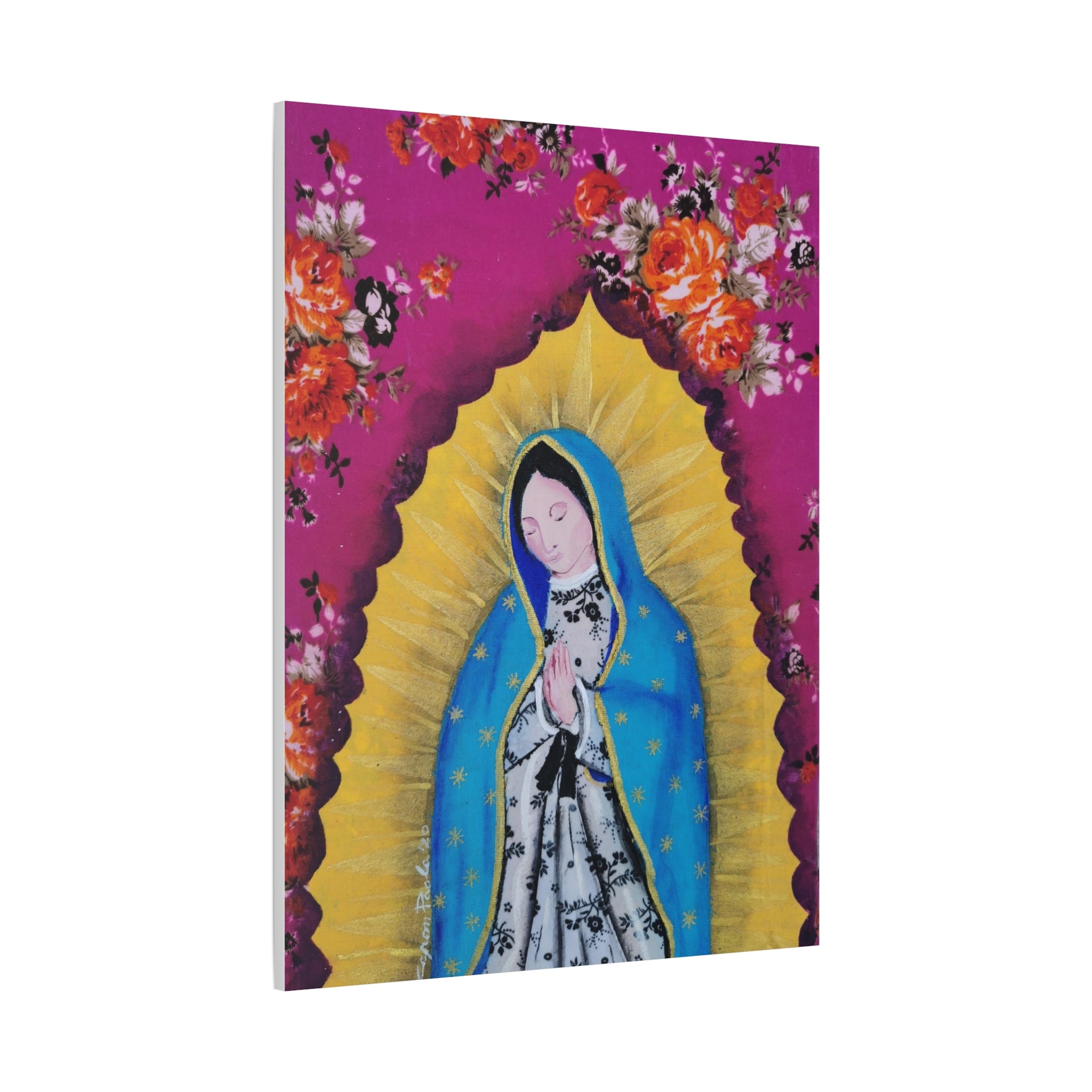 Our Lady of Guadalupe Matte Stretched Canvas Wall Art