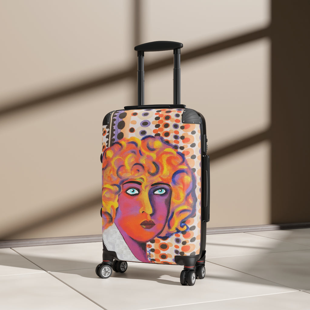 Nahui Olin — Hard-Shell Suitcase | Alma Ligera