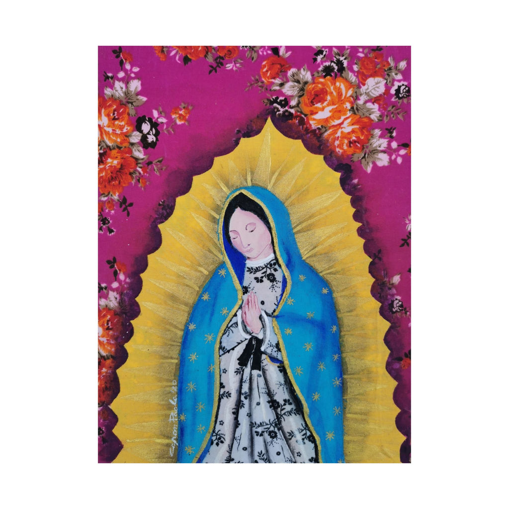 Our Lady of Guadalupe Poster — Matte Vertical Religious Wall Art