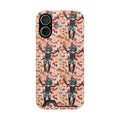 Phone Case — Mexican Devil Pattern with Card Holder
