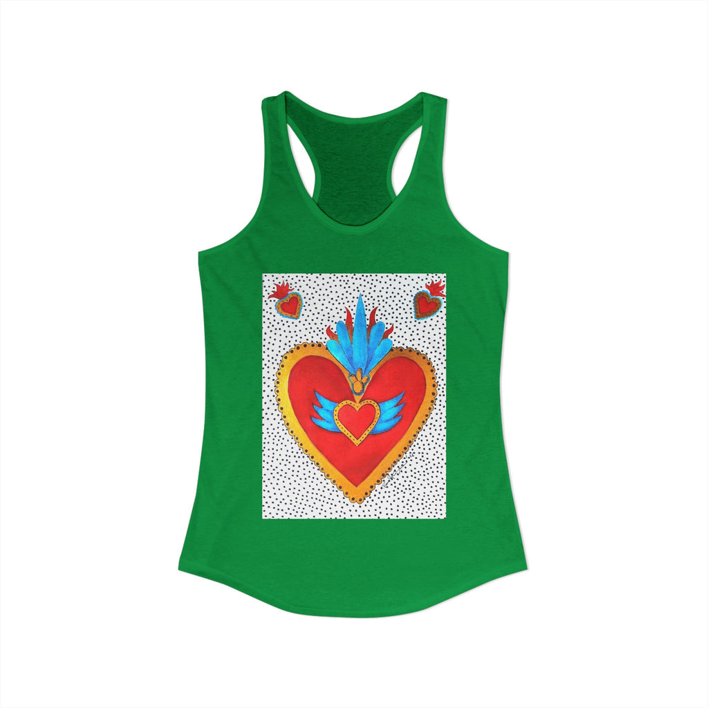 Corazón de Hojalata — Women's Racerback Tank | Alma Ligera