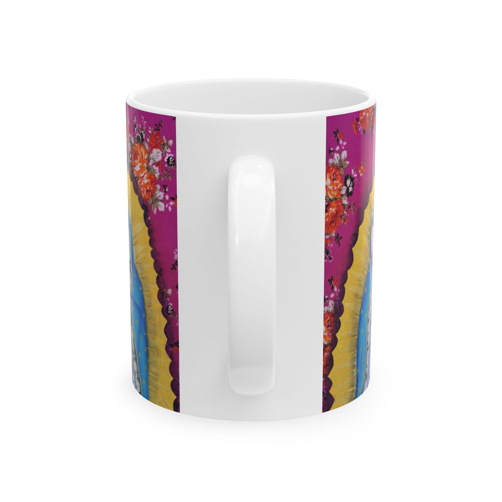 Our Lady of Guadalupe Ceramic Mug — Religious Catholic Faith Coffee Cup (11oz/15oz)