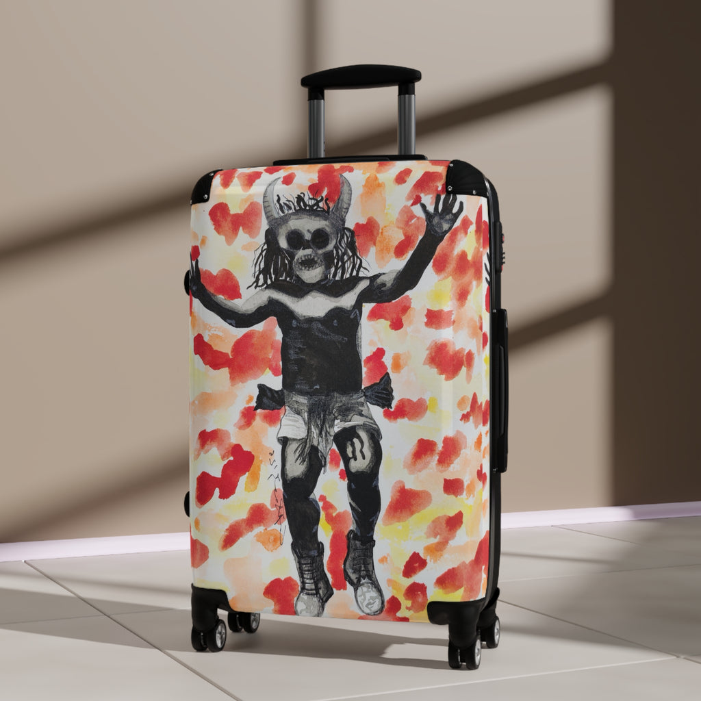 Diablo de Tilcajete — Carry-On Suitcase | Alma Ligera