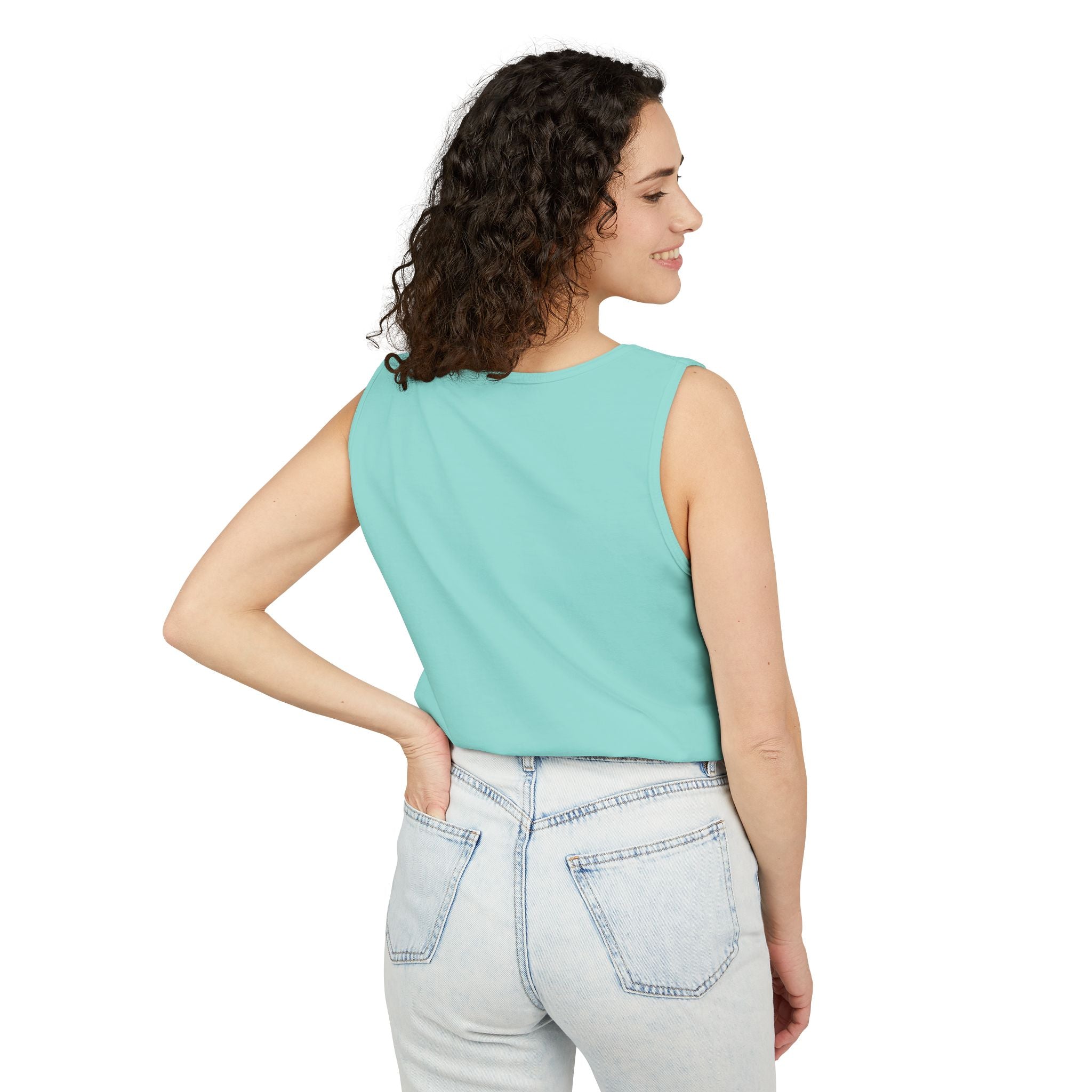 Sacred Heart Tank Top — Vibrant Winged Heart Graphic for Valentine & Everyday Wear