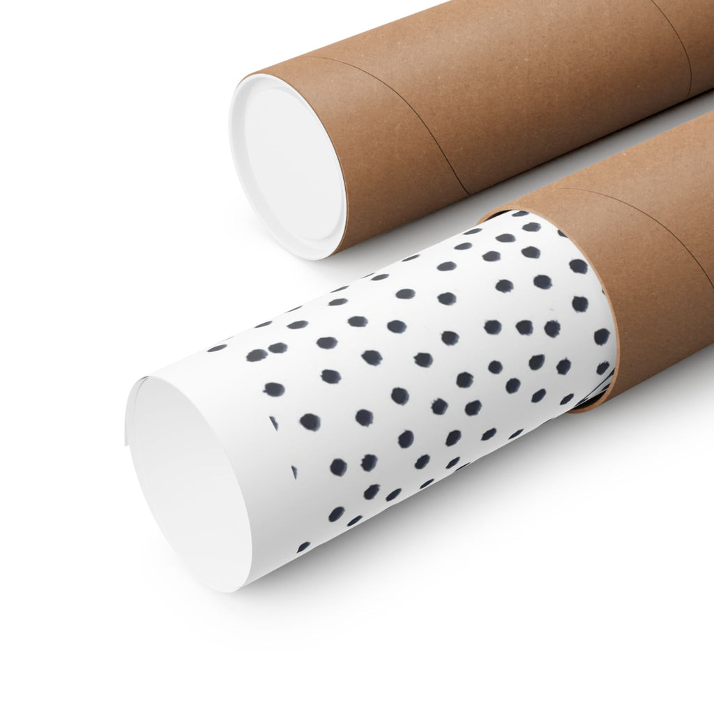 "Corazon de hojalata" Sacred Heart Art Poster — Colorful Folk Heart Matte Vertical Print