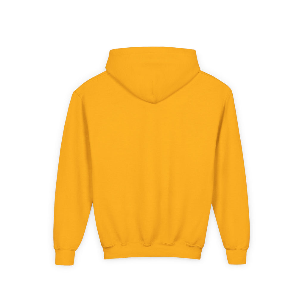 Youth Hoodie — Colorful Folk Art Animal Masks Pullover