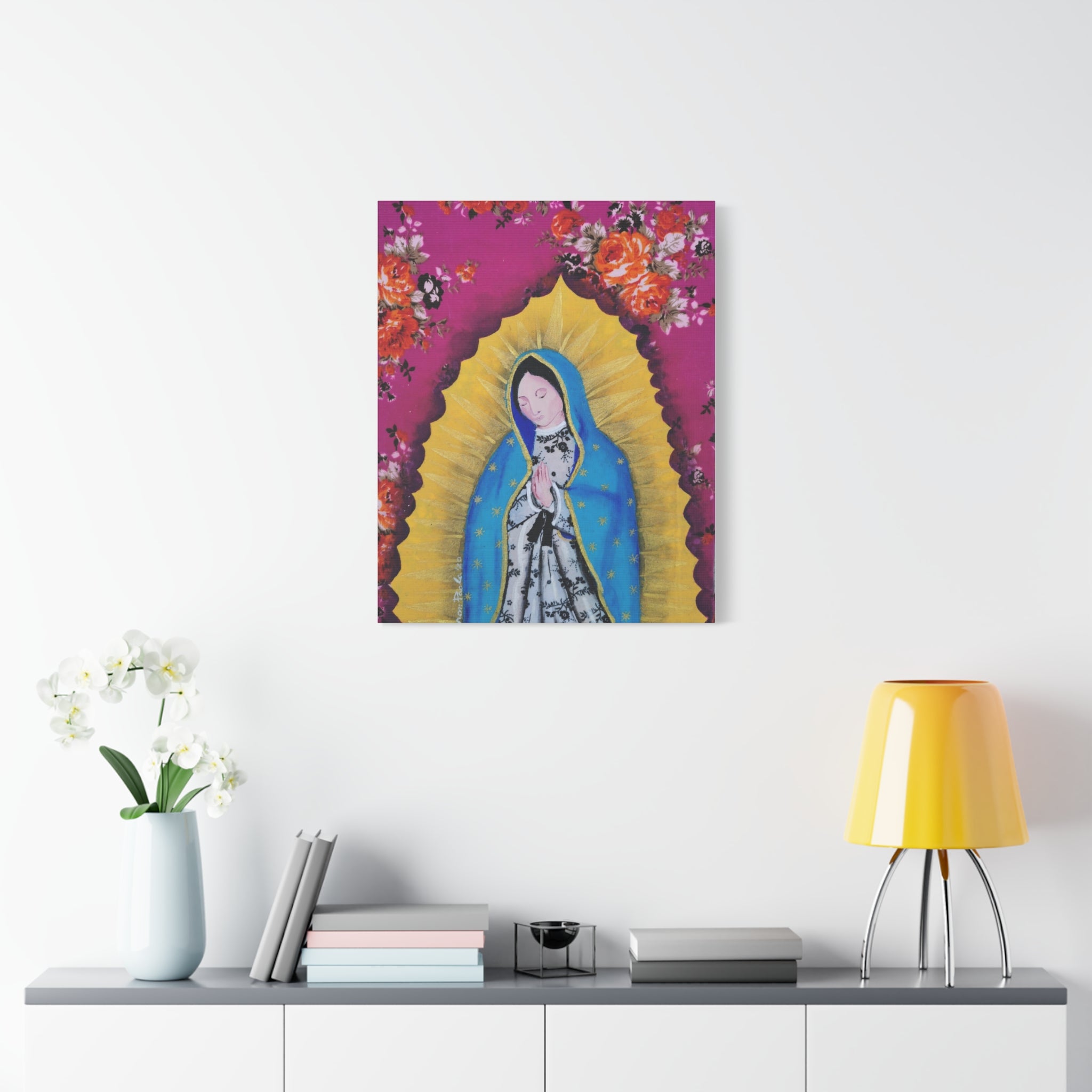 Our Lady of Guadalupe Matte Stretched Canvas Wall Art