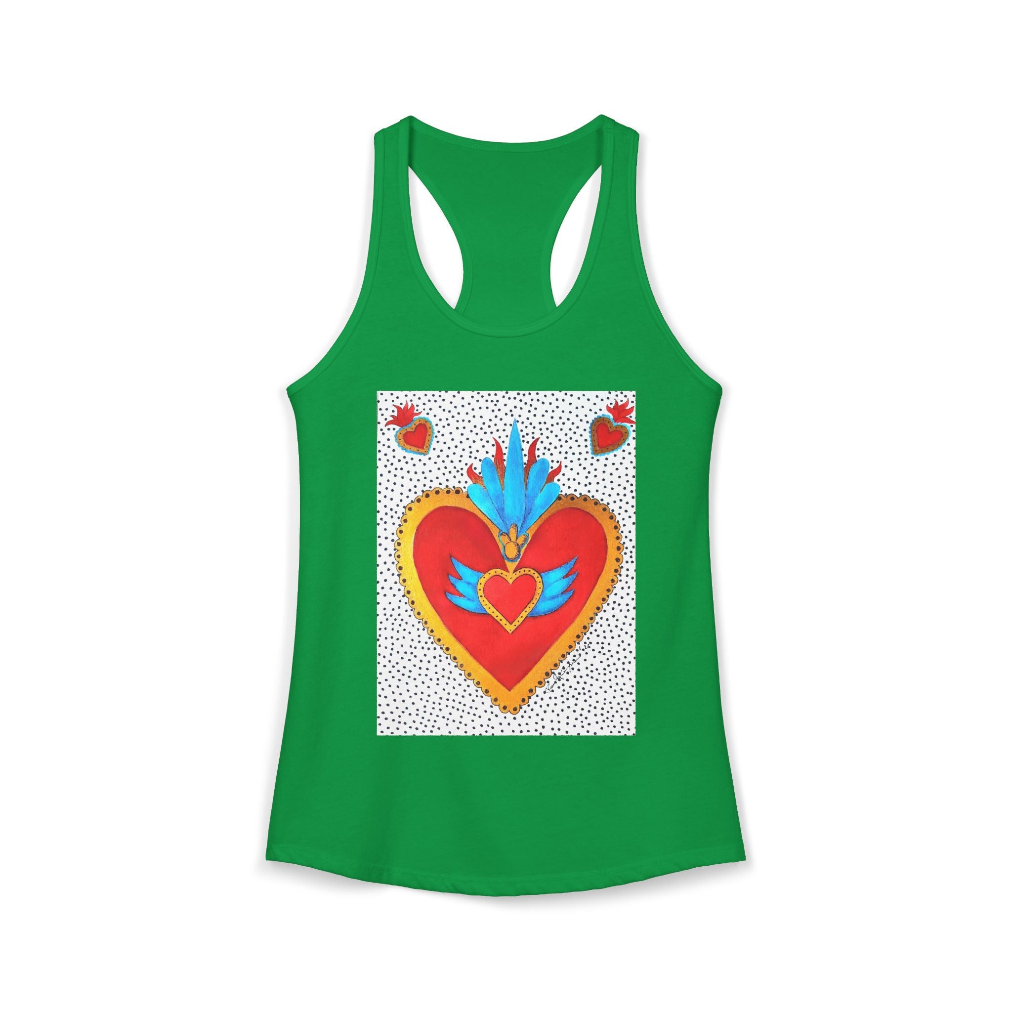 Corazón de Hojalata — Women's Racerback Tank | Alma Ligera